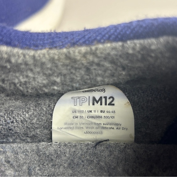 Allbirds tree piper casual athletic shoes blue size 12 - Picture 5 of 6